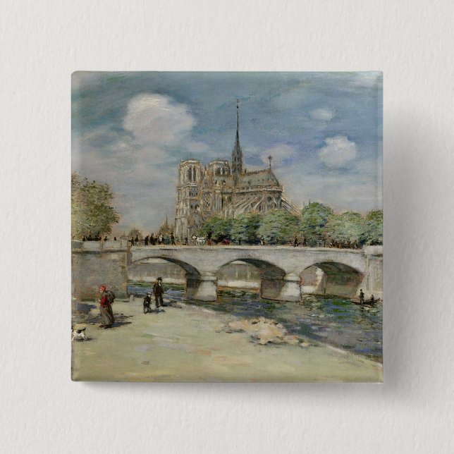 Notre Dame de Paris, c.1900 Knapp (Framsida)