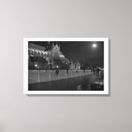 Notre Dame de Paris Canvastryck