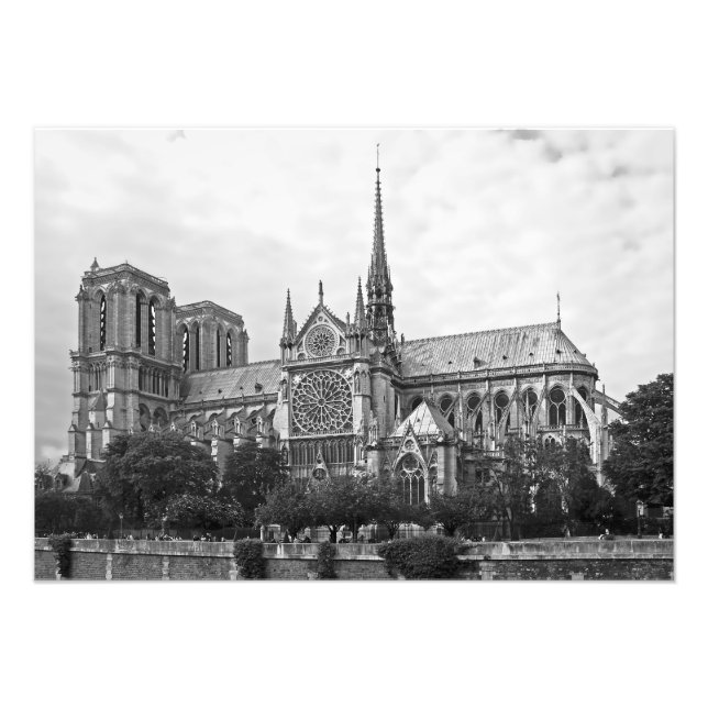 Notre-Dame de Paris Fototryck (Framsidan)