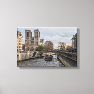 Notre Dame de Paris, Frankrike Canvastryck