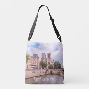 Notre Dame de Paris Frankrike katolsk katedral Axelväska