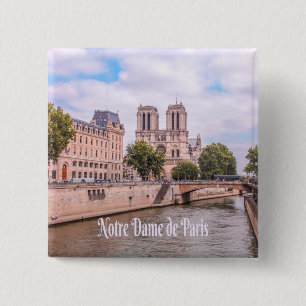 Notre Dame de Paris Frankrike katolsk katedral Knapp