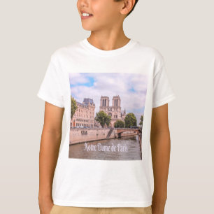 Notre Dame de Paris Frankrike katolsk katedral T Shirt