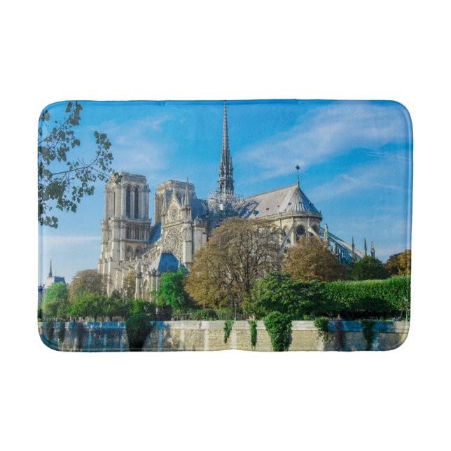 Notre Dame de Paris i Frankrike Badrumsmatta (Framsidan)