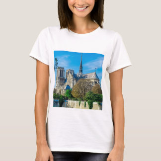 Notre Dame de Paris i Frankrike T-Shirt