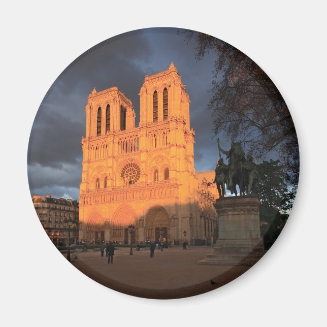 Notre Dame de Paris Magnet (Framsidan)