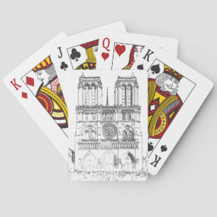 Notre Dame de Paris - Paris, Frankrike Casinokort