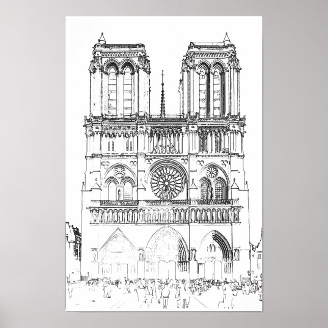 Notre Dame de Paris Poster (Framsidan)