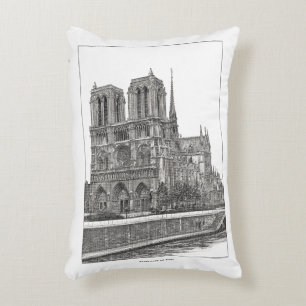 Notre Dame de Paris Prydnadskudde