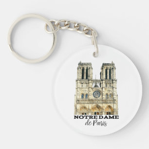 Notre-Dame de Paris Souvenir Frankrike Cathedral