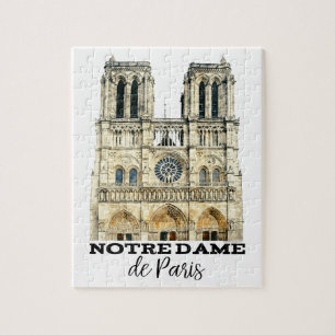 Notre Dame de Paris Souvenir frankrikedomkyrka Pussel