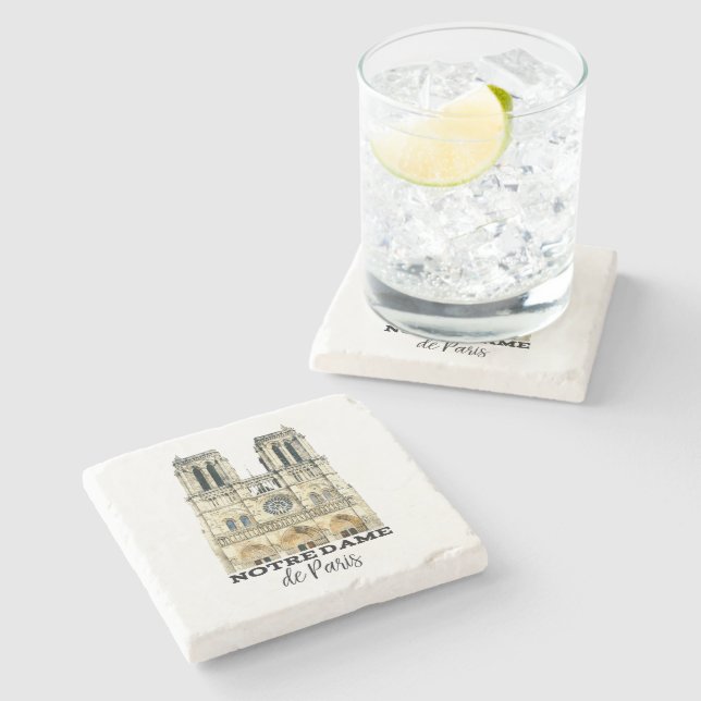 Notre Dame de Paris Souvenir frankrikedomkyrka Stenunderlägg (Sidan)