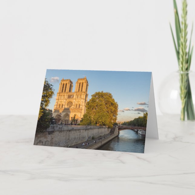 Notre Dame de Paris vid Golden Hour - Paris, Frank Kort (Framsida)