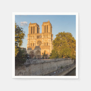 Notre Dame de Paris vid Golden Hour - Paris, Frank Pappersservett