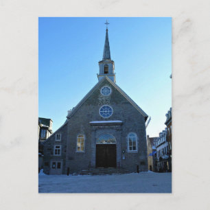 Notre Dame des Victoires, Old Quebec City, Kanada Vykort