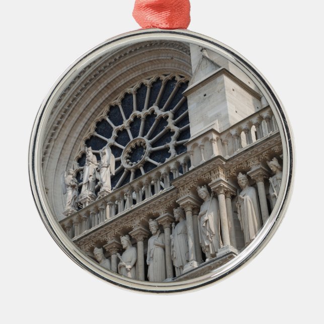 Notre Dame-detalj Julgransprydnad Metall (Framsidan)