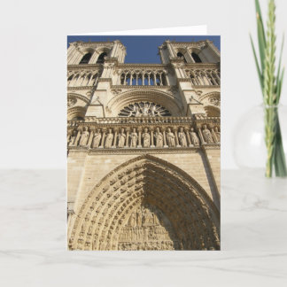 Notre Dame domkyrka i Paris Helgkort