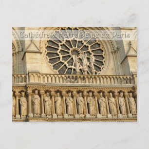 Notre Dame domkyrka - Paris, vykort