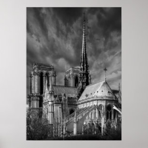 Notre-Dame från Paris Poster