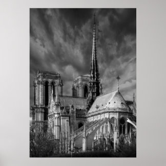 Notre-Dame från Paris Poster