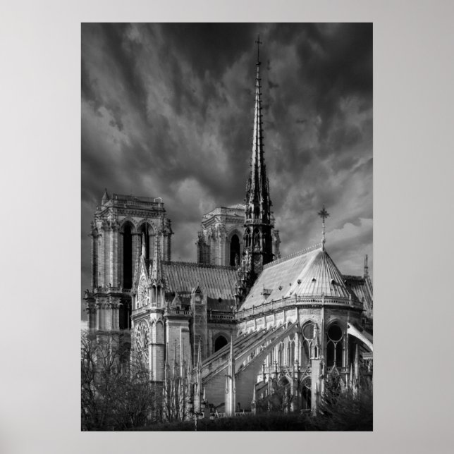 Notre-Dame från Paris Poster (Framsidan)