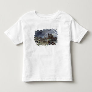 Notre Dame från Quaien de la Tournelle, 1852 Tee Shirt