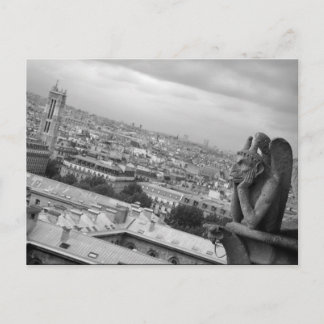 Notre Dame Gargoyle-vykort Vykort