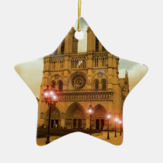 Notre Dame Julgransprydnad Keramik