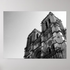 Notre Dame-katedralaffisch Poster