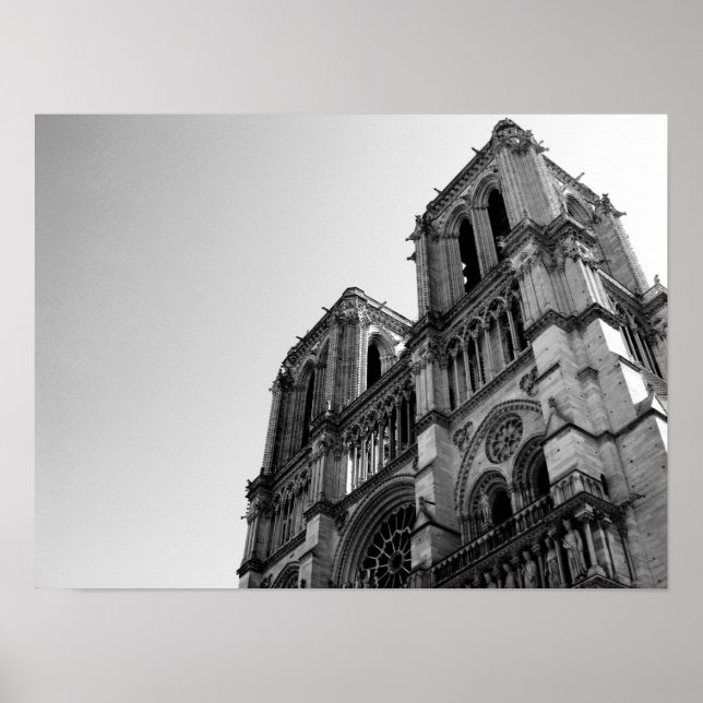 Notre Dame-katedralaffisch Poster (Framsidan)