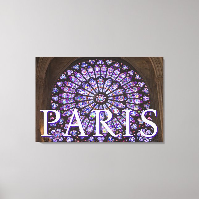 Notre Dame-katedralen | Paris, Frankrike Canvastryck (Framsida)