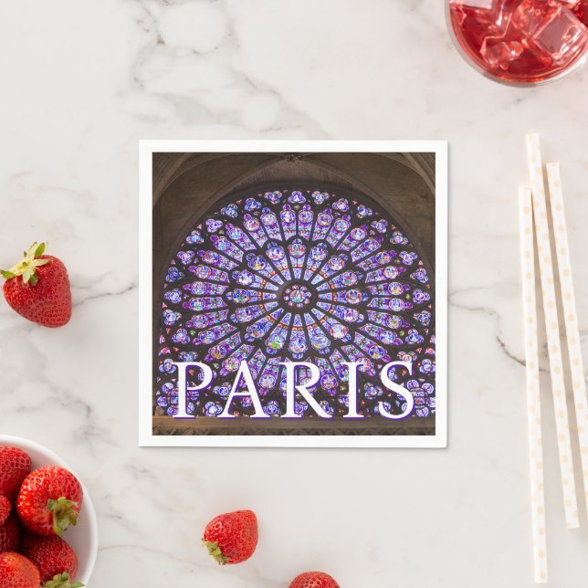 Notre Dame-katedralen | Paris, Frankrike Pappersservett (Insitu)