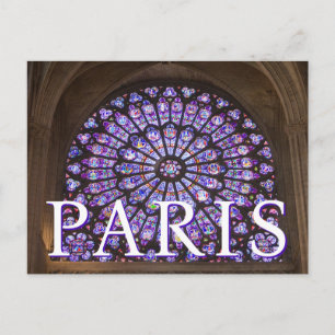 Notre Dame-katedralen Paris, Frankrike Vykort