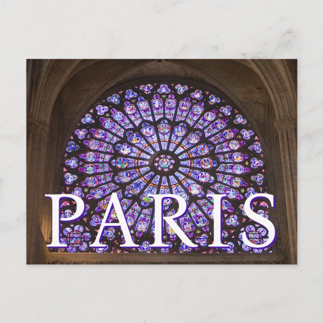 Notre Dame-katedralen | Paris, Frankrike Vykort (Framsida)