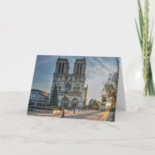 Notre Dame-katedralen Paris jul Kort