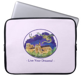 Notre Dame Laptop sleeve - drömmar (olika storleka