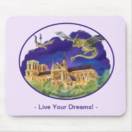 Notre Dame Mousepad - Dreams Musmatta