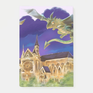 Notre Dame Notes 4" x 6" Post-it Block