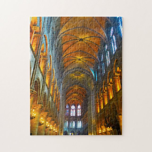 Notre Dame (nr 1163-2019) Pussel (Vertikal)
