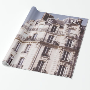 Notre Dame och Parisian arkitektur Presentpapper
