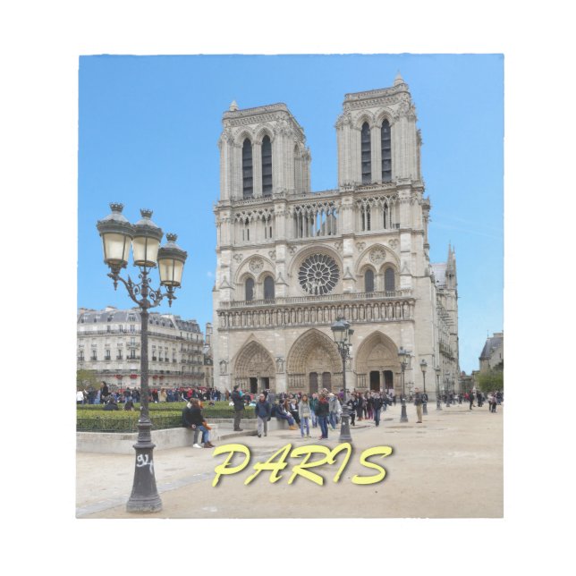 Notre Dame PARIS Anteckningsblock (Framsida)