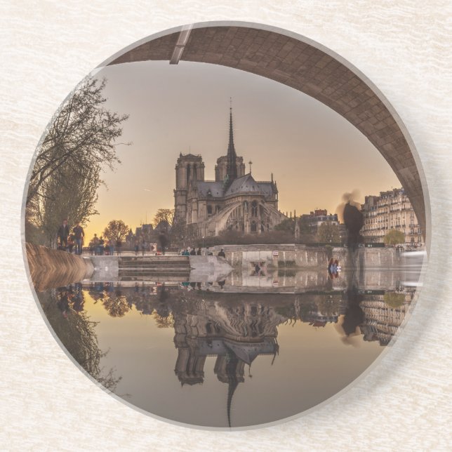 Notre-Dame, PAris, France Underlägg Sandsten (Framsidan)