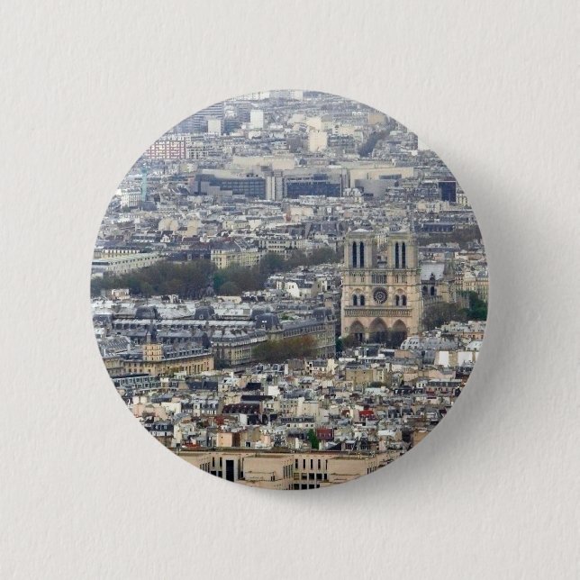 Notre Dame Paris Frankrike Knapp (Framsida)