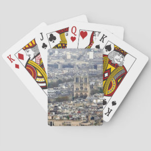 Notre Dame Paris Frankrike Spelkort