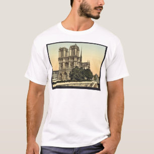 Notre Dame Paris, frankrikeklassiker Photochrom T Shirt