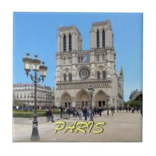 Notre Dame PARIS Kakelplatta