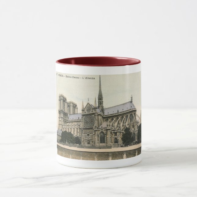 Notre Dame, Paris Vintage Mugg (Center)