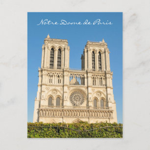 Notre Dame, Paris Vykort