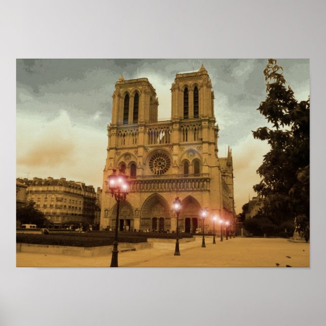 Notre Dame Poster (Framsidan)