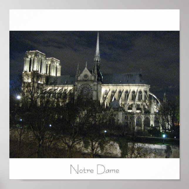 Notre Dame Poster (Framsidan)